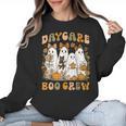 Boo Crew Daycare Teacher Matching Halloween Costume Ghost Women Crewneck Sweatshirt, trending gift Boo Crew Daycare Teacher Matching Halloween Costume Ghost Women Crewneck Sweatshirt, trending gift