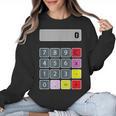 Calculator Math Teacher Halloween Costumes Women Men Adults Women Crewneck Sweatshirt, trending gift