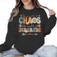 Some Call It Chaos We Call It 3rd Grade Third Grade Teachers Men Women Kids Women Crewneck Sweatshirt, trending gift