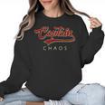 Captain Chaos Shirt For Parent Teacher Or Crazy Child Women Crewneck Sweatshirt, trending gift Captain Chaos Shirt For Parent Teacher Or Crazy Child Women Crewneck Sweatshirt, trending gift