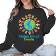 Celebrate Diversity Everyday Teachers & School Student Gift Women Crewneck Sweatshirt, trending gift Celebrate Diversity Everyday Teachers & School Student Gift Women Crewneck Sweatshirt, trending gift