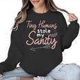 Childcare Provider Daycare Teacher Stole My Sanity Women Crewneck Sweatshirt, trending gift
