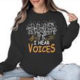 Choir Teacher I Hear Voices Chorister Church Choral Music Women Crewneck Sweatshirt, trending gift