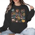 Choose To Include Inclusion Matters Autism Awareness Teacher Men Women Girls Kids Women Crewneck Sweatshirt, trending gift Choose To Include Inclusion Matters Autism Awareness Teacher Men Women Girls Kids Women Crewneck Sweatshirt, trending gift