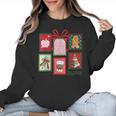 Christmas Teacher Stamps Women Crewneck Sweatshirt, trending gift