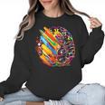 Colorful Brain Art Teacher Artist Painter Student Women Crewneck Sweatshirt, trending gift Colorful Brain Art Teacher Artist Painter Student Women Crewneck Sweatshirt, trending gift