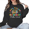 Colorful Math Teacher Retirement Solve The Problem Retired Women Crewneck Sweatshirt, trending gift Colorful Math Teacher Retirement Solve The Problem Retired Women Crewneck Sweatshirt, trending gift