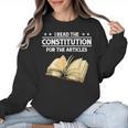 Cool History Teacher Read The Constitution For The Articles Women Crewneck Sweatshirt, History Teacher Gifts, trending gift Cool History Teacher Read The Constitution For The Articles Women Crewneck Sweatshirt, History Teacher Gifts, trending gift