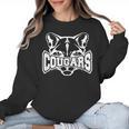 Cougars Teacher Student School Sports Fan Team Spirit Women Crewneck Sweatshirt, trending gift Cougars Teacher Student School Sports Fan Team Spirit Women Crewneck Sweatshirt, trending gift