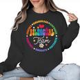 Cultivando Bilingues Dual Language Bilingual Team Teacher Women Crewneck Sweatshirt, trending gift