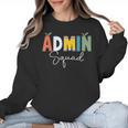 Cute Admin Squad Crew Team Back To School Teacher For Men Women Women Crewneck Sweatshirt, trending gift Cute Admin Squad Crew Team Back To School Teacher For Men Women Women Crewneck Sweatshirt, trending gift