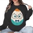 Cute Good Egg Teacher Halloween Costume Food Group Women Crewneck Sweatshirt, trending gift