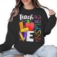 Cute Teach Love And Inspire Men Women Teacher Women Crewneck Sweatshirt, trending gift Cute Teach Love And Inspire Men Women Teacher Women Crewneck Sweatshirt, trending gift