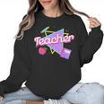 Cute Teacher Shirt 80's 90's Style Retro Old School Teacher For Men Women Women Crewneck Sweatshirt, trending gift Cute Teacher Shirt 80's 90's Style Retro Old School Teacher For Men Women Women Crewneck Sweatshirt, trending gift