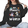 Cute Teacher My Students Are Out-Of This World Space Women Crewneck Sweatshirt, trending gift Cute Teacher My Students Are Out-Of This World Space Women Crewneck Sweatshirt, trending gift
