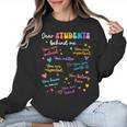 Dear Student Behind Me Teacher Appreciation Back To School Women Crewneck Sweatshirt, trending gift Dear Student Behind Me Teacher Appreciation Back To School Women Crewneck Sweatshirt, trending gift