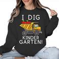I Dig Kindergarten Student Teacher Construction First Day Women Crewneck Sweatshirt, trending gift
