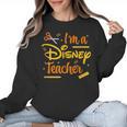 Disney Back To School I'm A Disney Teacher Crafty Logo Women Crewneck Sweatshirt, trending gift Disney Back To School I'm A Disney Teacher Crafty Logo Women Crewneck Sweatshirt, trending gift