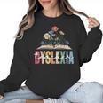 Dyslexia Teacher Awareness Dyslexic Dyslexics Dyslexia Women Crewneck Sweatshirt, trending gift Dyslexia Teacher Awareness Dyslexic Dyslexics Dyslexia Women Crewneck Sweatshirt, trending gift