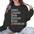 Educar Bilingual Spanish Teacher Women Crewneck Sweatshirt, trending gift Educar Bilingual Spanish Teacher Women Crewneck Sweatshirt, trending gift