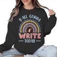ELA English Teacher Women Crewneck Sweatshirt, English Teacher Gifts, trending gift ELA English Teacher Women Crewneck Sweatshirt, English Teacher Gifts, trending gift