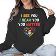 Emotional Intelligence Quote For School Counselor Teacher Women Crewneck Sweatshirt, trending gift