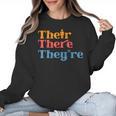 English Teacher Their There Theyre Grammar Men Women Women Crewneck Sweatshirt, English Teacher Gifts, trending gift English Teacher Their There Theyre Grammar Men Women Women Crewneck Sweatshirt, English Teacher Gifts, trending gift