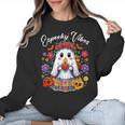 Espooky Vibes Maestra Halloween Spanish Mexican Teacher Women Crewneck Sweatshirt, trending gift Espooky Vibes Maestra Halloween Spanish Mexican Teacher Women Crewneck Sweatshirt, trending gift