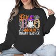 Fab Boo Lous Infant Teacher Halloween Costume Women Crewneck Sweatshirt, trending gift