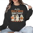 Are You Fall O Ween DirectionsRetro Teacher Halloween Ghost Women Crewneck Sweatshirt, trending gift Are You Fall O Ween DirectionsRetro Teacher Halloween Ghost Women Crewneck Sweatshirt, trending gift