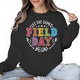 Field Day 2024 Let The Games Begin Teacher Kids Girls Boys Women Crewneck Sweatshirt, trending gift