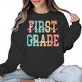 First Grade Dream Team Back To School 1st Grade Teacher Women Crewneck Sweatshirt, First Grade Teacher Gifts, trending gift