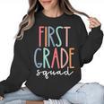 First Grade Squad 1st Grade Teacher Crew Back To School Team Women Crewneck Sweatshirt, First Grade Teacher Gifts, trending gift First Grade Squad 1st Grade Teacher Crew Back To School Team Women Crewneck Sweatshirt, First Grade Teacher Gifts, trending gift