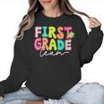 First Grade Team Teacher Back To School 1st Grade Squad Kids Women Crewneck Sweatshirt, First Grade Teacher Gifts, trending gift First Grade Team Teacher Back To School 1st Grade Squad Kids Women Crewneck Sweatshirt, First Grade Teacher Gifts, trending gift