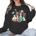 Floral Beakers Chemistry Lab Teacher Women Crewneck Sweatshirt, trending gift Floral Beakers Chemistry Lab Teacher Women Crewneck Sweatshirt, trending gift