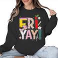 Fri-Yay Happy Friday Lovers Teacher Weekend Women Women Crewneck Sweatshirt, trending gift Fri-Yay Happy Friday Lovers Teacher Weekend Women Women Crewneck Sweatshirt, trending gift