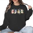 Ghost Book Reading Books Lover Teacher Happy Halloween Women Crewneck Sweatshirt, trending gift
