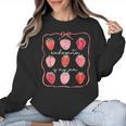 Groovy Kindergarten Is My Jam Strawberry Kinder Team Teacher Women Crewneck Sweatshirt, Groovy Teacher Gifts, trending gift Groovy Kindergarten Is My Jam Strawberry Kinder Team Teacher Women Crewneck Sweatshirt, Groovy Teacher Gifts, trending gift