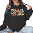Groovy Toddler Teacher Appreciation Back To School Women Crewneck Sweatshirt, Groovy Teacher Gifts, trending gift Groovy Toddler Teacher Appreciation Back To School Women Crewneck Sweatshirt, Groovy Teacher Gifts, trending gift