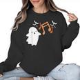 Halloween Music Note Ghost Teacher Fall Musical Instrument Women Crewneck Sweatshirt, trending gift Halloween Music Note Ghost Teacher Fall Musical Instrument Women Crewneck Sweatshirt, trending gift