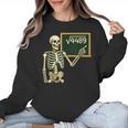 Halloween Skeleton 67 Meme Square Root 4489 Math Teacher Women Crewneck Sweatshirt, trending gift Halloween Skeleton 67 Meme Square Root 4489 Math Teacher Women Crewneck Sweatshirt, trending gift