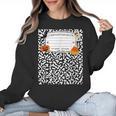 Halloween Teacher Composition Book Notebook Matching Group Women Crewneck Sweatshirt, trending gift Halloween Teacher Composition Book Notebook Matching Group Women Crewneck Sweatshirt, trending gift
