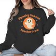 Halloween Teacher Crew Spooky Season Retro Ghost Women Crewneck Sweatshirt, trending gift Halloween Teacher Crew Spooky Season Retro Ghost Women Crewneck Sweatshirt, trending gift
