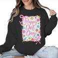 Happy Dot Day Bow Coquette For Teacher Girls Women Crewneck Sweatshirt, trending gift Happy Dot Day Bow Coquette For Teacher Girls Women Crewneck Sweatshirt, trending gift