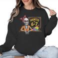 Haunted By 6-7 Teacher Halloween 67 Women Crewneck Sweatshirt, trending gift Haunted By 6-7 Teacher Halloween 67 Women Crewneck Sweatshirt, trending gift
