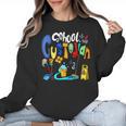 We Heart Love Our School Custodian For Teacher & Kids Women Crewneck Sweatshirt, trending gift