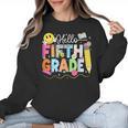 Hello Fifth Grade Team 5th Grade Back To School Teacher Kids Women Crewneck Sweatshirt, trending gift