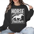 Horse Riding Teacher Rider Lover Equestrian Men Women Kids Women Crewneck Sweatshirt, trending gift