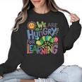 We Are Hungry For Learning Teacher Life Back To School Women Crewneck Sweatshirt, trending gift We Are Hungry For Learning Teacher Life Back To School Women Crewneck Sweatshirt, trending gift