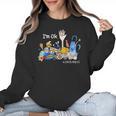 I'm Ok Lunch Lady Life Cafeteria Crew Teacher Women Women Crewneck Sweatshirt, trending gift